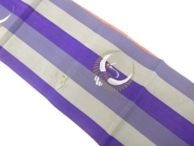 Japanese Kimono / Antique / Fukuro Obi Combined weave